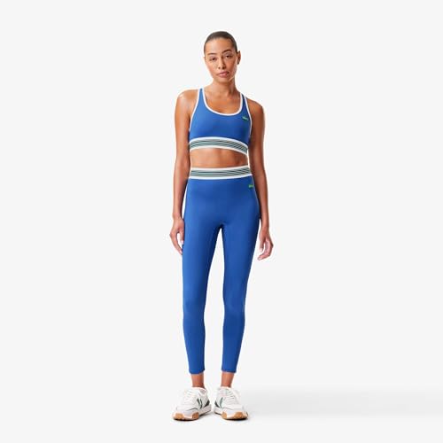 Lacoste x Bandier Women's All Motion Striped Leggings