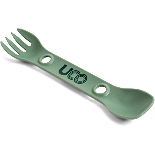 UCO Mini Spork Camping Utensil Set - Terra 3 Pack for Kids & Backpacking