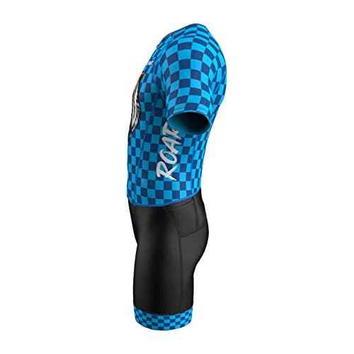 Sparx Mens Elite Aerosuit Triathlon Suit Mens Short Sleeve Tri Suit Skinsuit