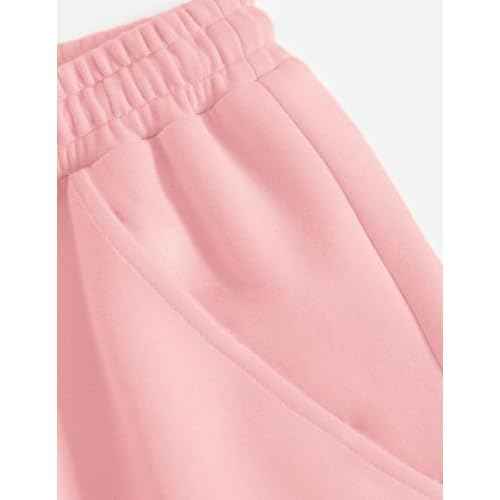 Aelfric Eden Cherry Embroidery Baggy Barrel Sweatpants Wide Leg Pants Open Bottom Casual Y2K Athletic Lounge Sports Trousers