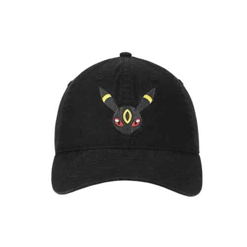 Bioworld Pok?mon Umbreon Face Black Unstructured Baseball Cap