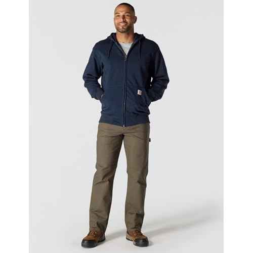 Carhartt Men's Tall Rain Defender Paxton Heavyweight Hooded Zip Front Sweatshirt