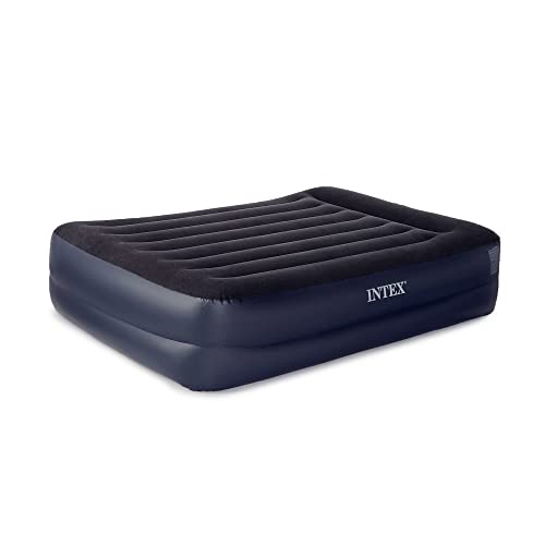 Intex Pillow Dura-Beam Series Rest Raised Airbed with Internal Pump (2020 Model)