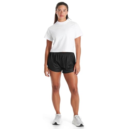 Soffe Men's Original Silkie Ranger Running Shorts Large Black - 2.25 Inch Inseam