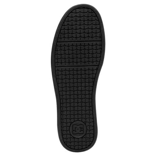 DC mens Net Skate Shoe, Black/Black/Black, 12 US