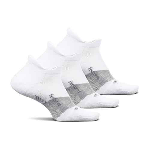 Feetures Elite Golf Max Cushion Tab Ankle Socks - Sport Sock with Targeted Compression