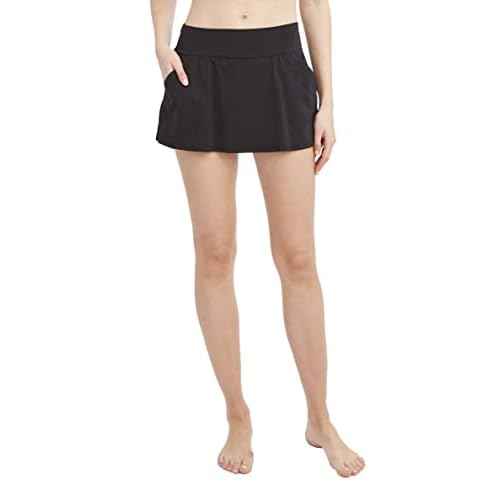 Nautica Women's Standard Skirt ? Quick-Dry, Swim, Tummy Control Skort, Pockets, Volley Shorts