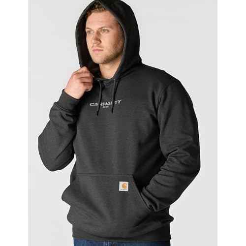 Carhartt Men's Rain Defender Loose Fit Midweight 1889 Graphic Sweatshirt