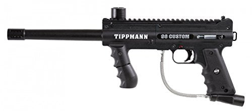 Tippmann 98 Paintball Marker Power Kit with Goggle, 20oz CO2 Tank, Hopper, Squeegee and M8 Grenade