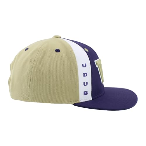 Washington Huskies NCAA Adjustable Snapback Hat - Team Color