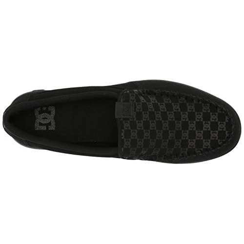 DC Men's Villain Slip On Low Top Slipper Casual Sneaker Shoe