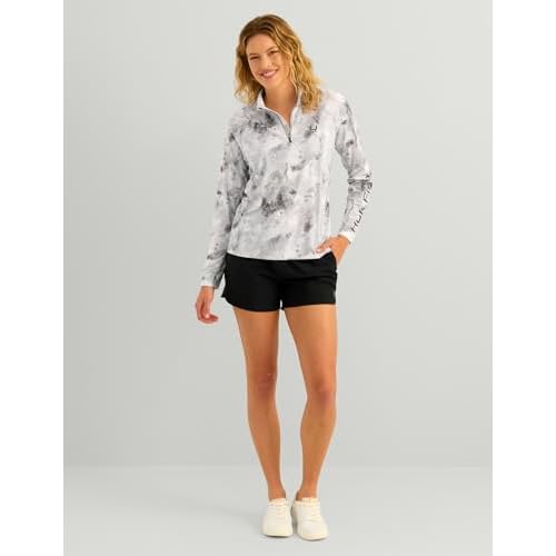 HUK Women's Icon 1/4 Zip, Performance Fishing Pullover