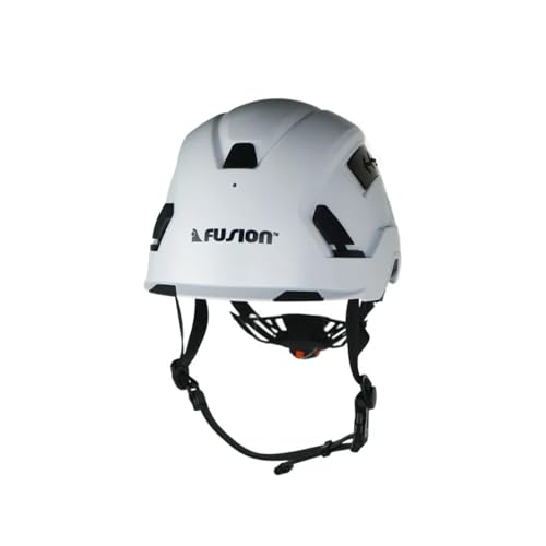 Fusion Colossus XL Work/Climbing Helmet ANSI Z89.1/ CE 397 Rated & Certified (L-XL)