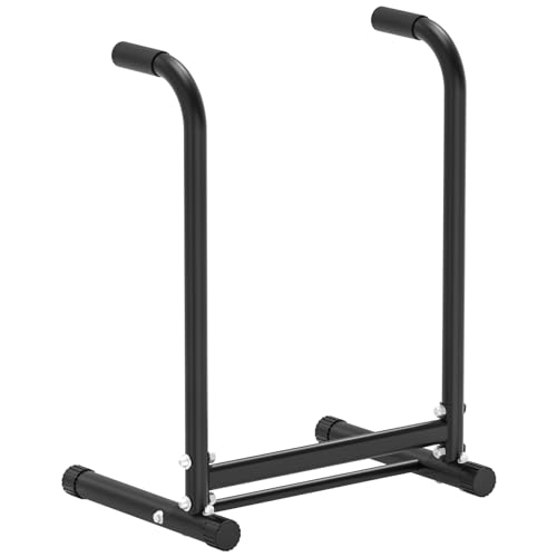 Dip Bar for Home Gym - 400LBS Capacity, Black-02