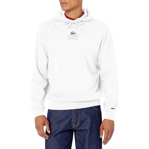 Lacoste Men's Minimal Croc Hooded Sweatshirt