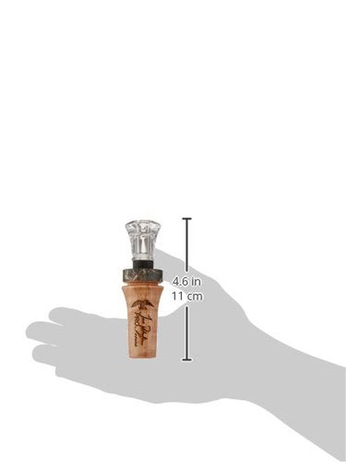 Duck Commander Jase Robertson Pro Series Duck Call - Easy Blowing, Double Reed Wood Duck Call for Duck Hunting Accessories - Maple