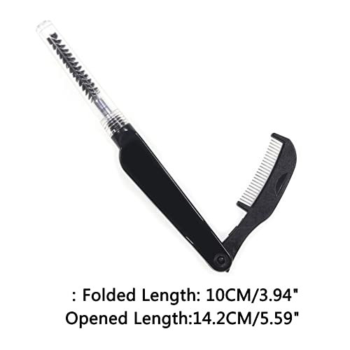 Fly Tying Foldable Comb and Dubbing Brush for Fishing Lure Making