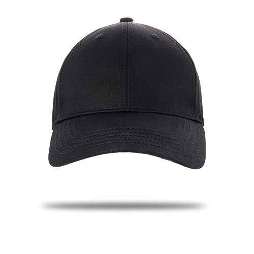 XXL Baseball Cap for Large Heads - Solid Color Cotton Hat, Adjustable 23-25.5 in - Brand GEGEEN DOMOG