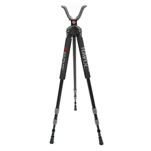 BOG Havoc Family with Universal Shooting Rest, Twist Lock Legs, Lightweight Aluminum Construction, Foam Grips for Shooting, Hunting, and Outdoors