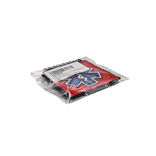 Medical Skull EMS EMT Paramedic Morale Tactical Army Gear Fastener Patch (Red)