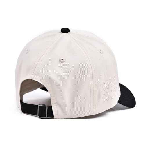 Vintage Two-Tone Women's Baseball Cap, Mommin Trucker Hat for Women&Men, Adjustable Baseball Cap,Mom Ponytail Embroidered Cap