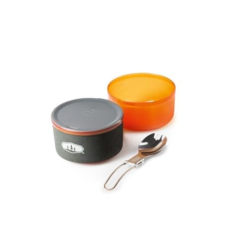 GSI Outdoors Halulite Soloist, Ultralight Backpacking Cooking and Eating Set