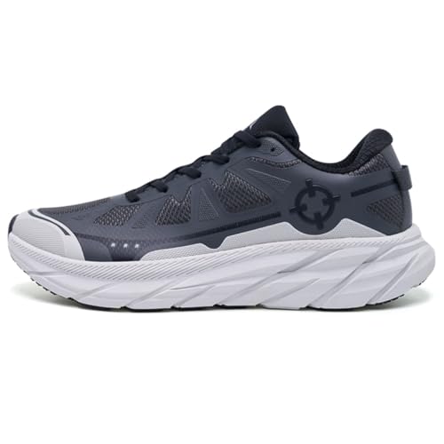 Men's Wide Fit Running & Referee Shoes - Cushioned Support, Breathable Mesh