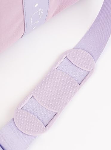 Pusheen Lilac Gym Duffel Bag 38L with Shoe Compartment - Polyester Travel Bag