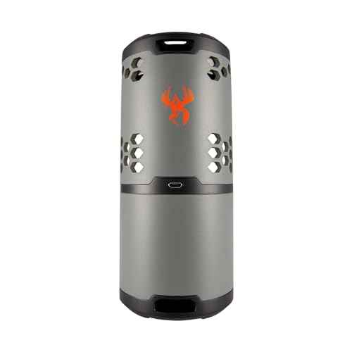 Wildgame Innovations ZeroTrace Portable Scent Eliminator | Compact Easy-to-Use Safe Ozone-Free Indoor Smell Absorber with Multiple Charging Options