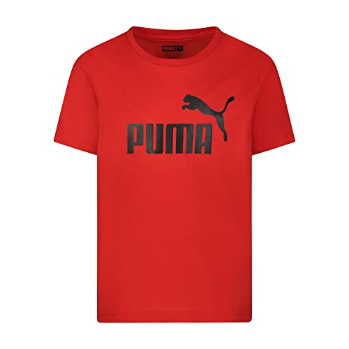 Puma Boys' No. 1 Logo T-Shirt X-Large High Risk Red
