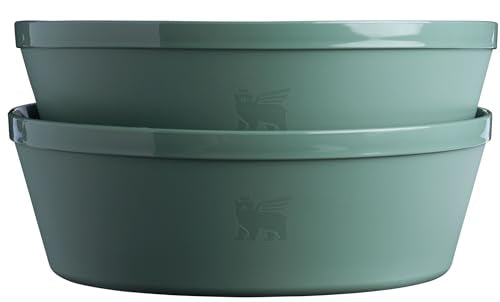 Stackable Camping Bowls 16 oz Set of 2 - BPA-Free Outdoor Dinnerware
