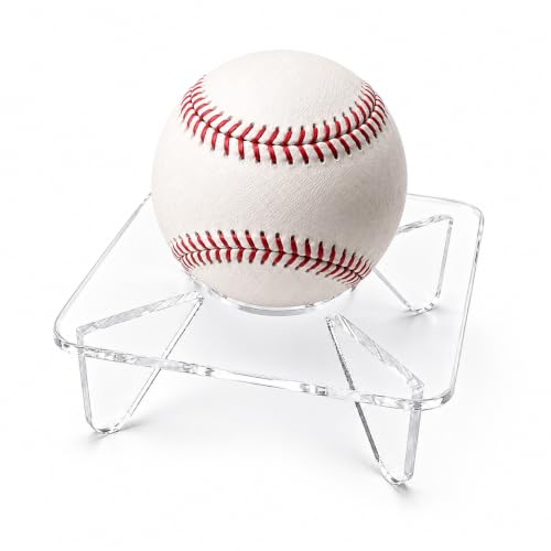 Acrylic Basketball Display Stand for Sports Balls - Secure & Modern