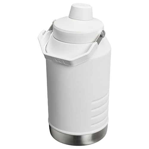 Stanley IceFlow Fast Flow Jug with Handle 96 oz | Twist On Angled Spout Lid | Leakproof for Travel and Sports | Insulated Stainless Steel | BPA-Free | Frost 2.0