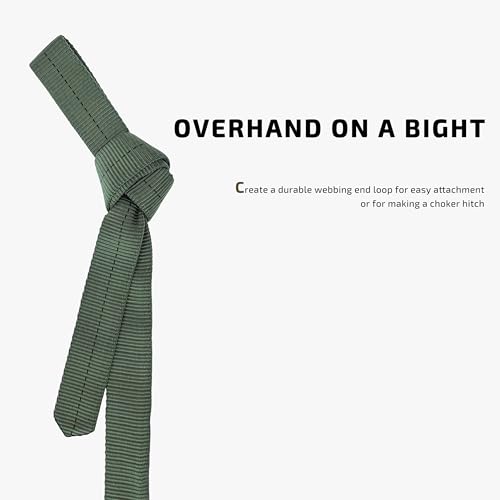 Tan 30ft MIL-W-5625 Nylon Climbing Webbing 1 Inch Heavy Duty Tie Down