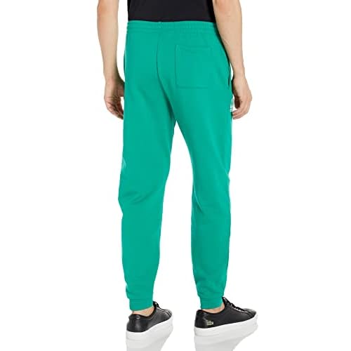 Lacoste Men's Crocodile Branding Cotton Fleece Sweatpants