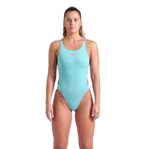 ARENA Women's Performance Sports Swimsuit Solid Tech Back Multi Bathing Suit