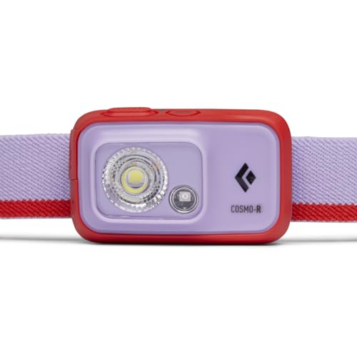 Black Diamond Cosmo 350-R Rechargable 350 Lumen Headlamp, Lilac, One Size