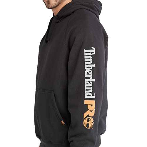 Timberland PRO Men's Hood Honcho Sport Pullover Hooded Sweatshirt, Black, Large