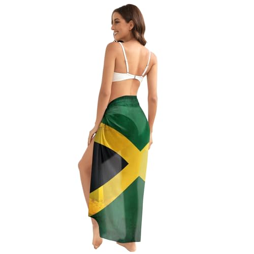 Women's Chiffon Beach Pareo Sarong Cover Up for Swimsuit and Bikini