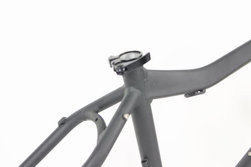 Motobecane Fat Bike Boris FS Aluminum Frame Set with RS Bluto Suspension Fork - for 26 Inch Wheels (X Large for Riders 6'3 to 6'7" Tall)