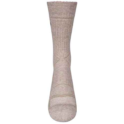 Columbia Mens 2 Pack Medium Weight Hiking Crew Socks