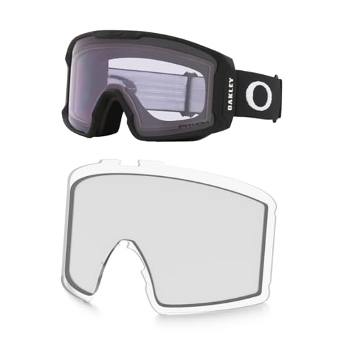 Oakley Line Miner Medium Ski Goggles REPLACEMENT LENSES OO7093 For Men For Women +Designer iWear Care Kit