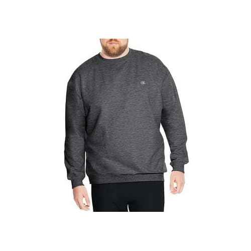 Champion Big and Tall Sweatshirts for Men ? Men Crewneck Sweatshirt Big and Tall