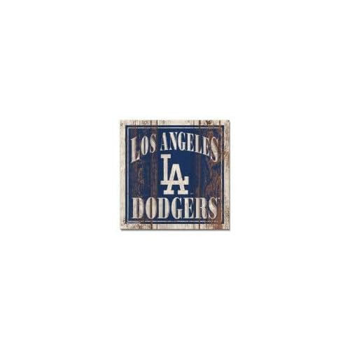 Los Angeles Dodgers Wooden Magnet 3" X 3"