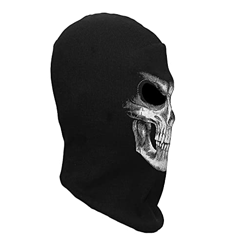 Skull Mask Balaclava with Skeleton Face for Men - Ghost Mask Skull Ski Mask - Variation B