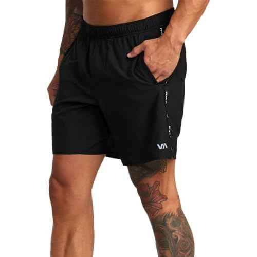 RVCA Mens Yogger V Atheltic Sport Shorts