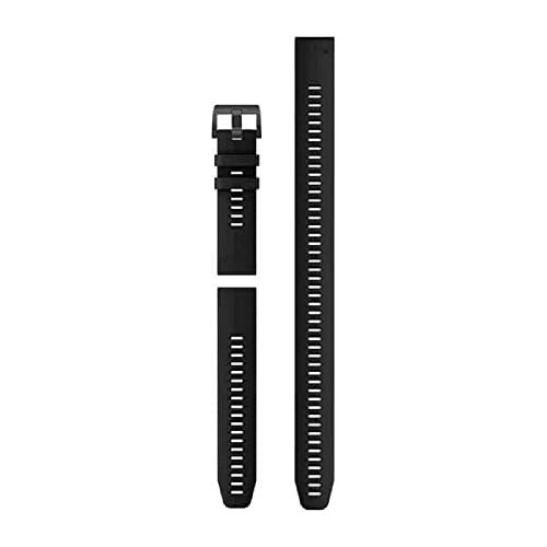 Garmin Replacement Band Size 22mm, 3-pc, Silicone Dive Band, Black
