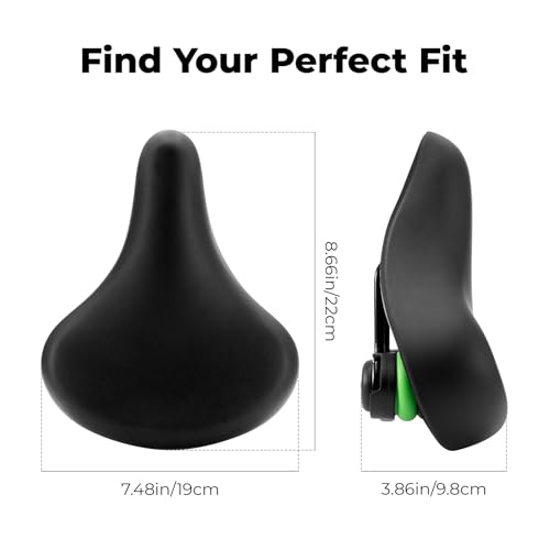 Youth Bike Saddle Seat Cushion Waterproof Comfortable Bicycle Saddle for Kids & Teens