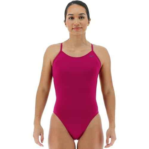 TYR TFSOL7A62038 Solid Cutoutfit Magenta 38