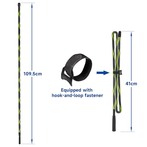 42.9 Inch Foldable Camouflage Antenna for Ham Radio VHF UHF 136-520MHz
